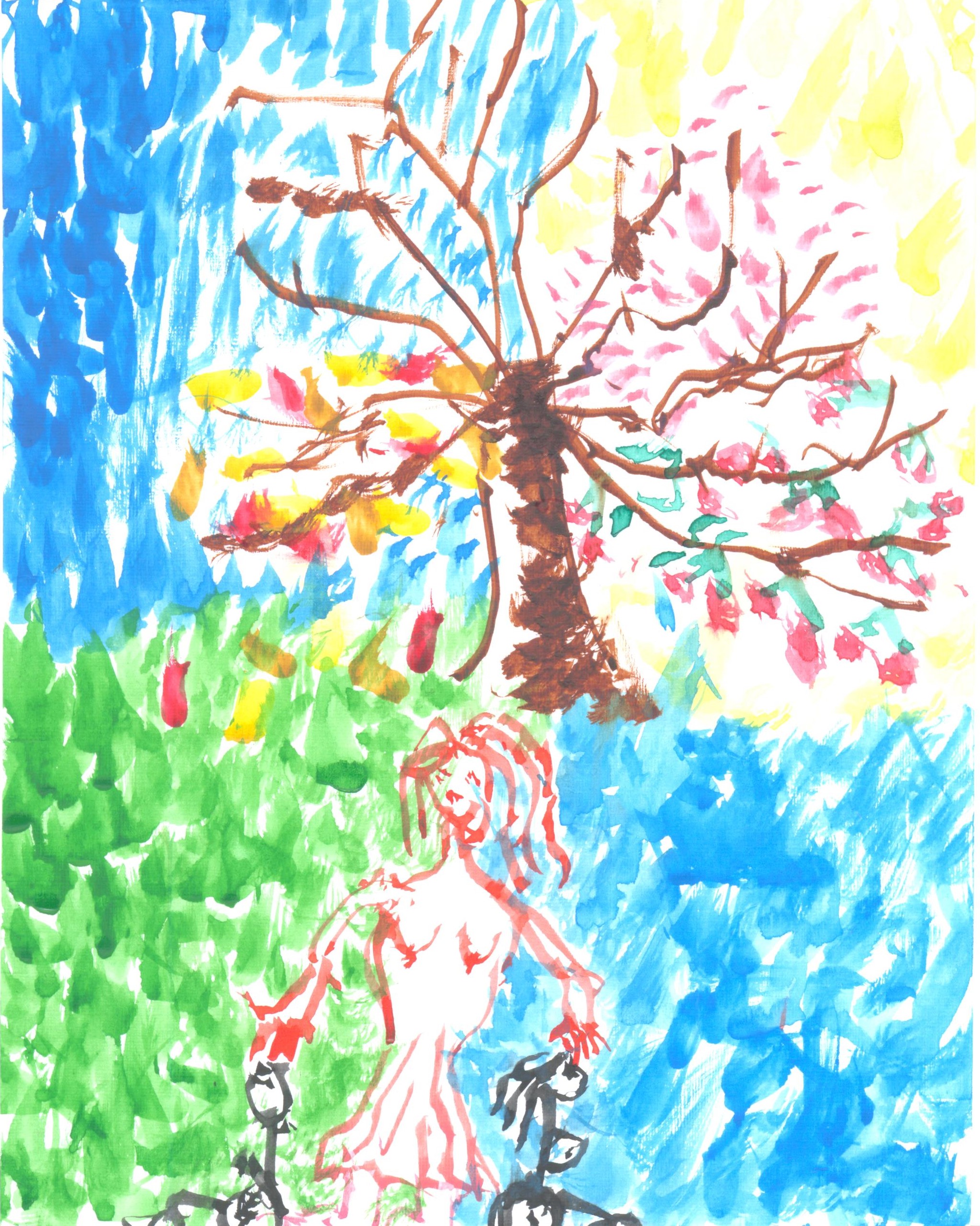  De beschermheer en beschermvrouw van de heilige kersenboom